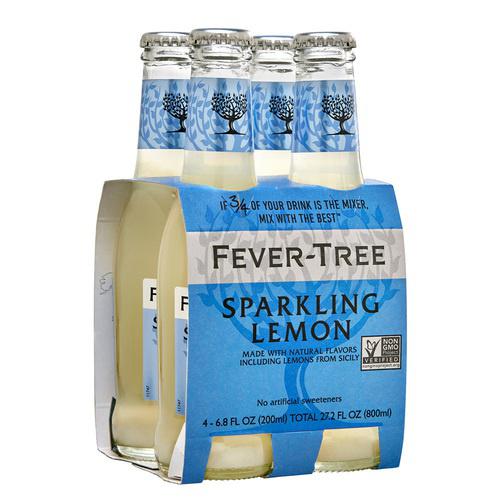 Fever Tree Premium Sparkling Lemon (4 pack)