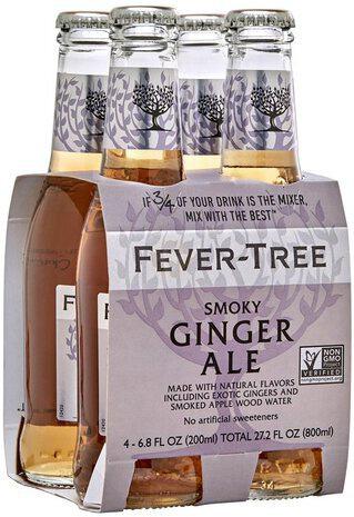 Fever Tree Smoky Ginger Ale (4 pack)
