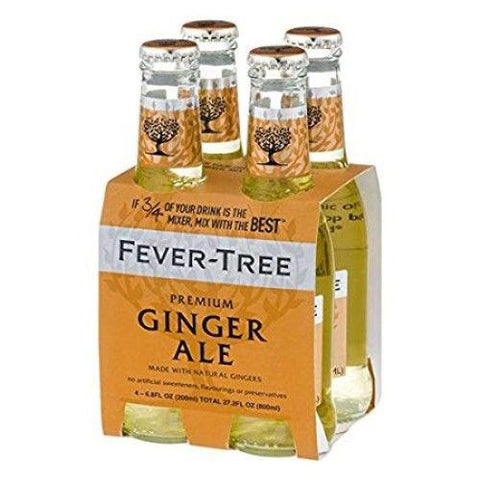 Fever Tree Premium Ginger Ale (4 pack)