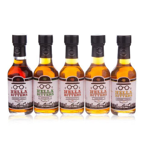 Hella Cocktail Bitters miniatures set (5 flavors)