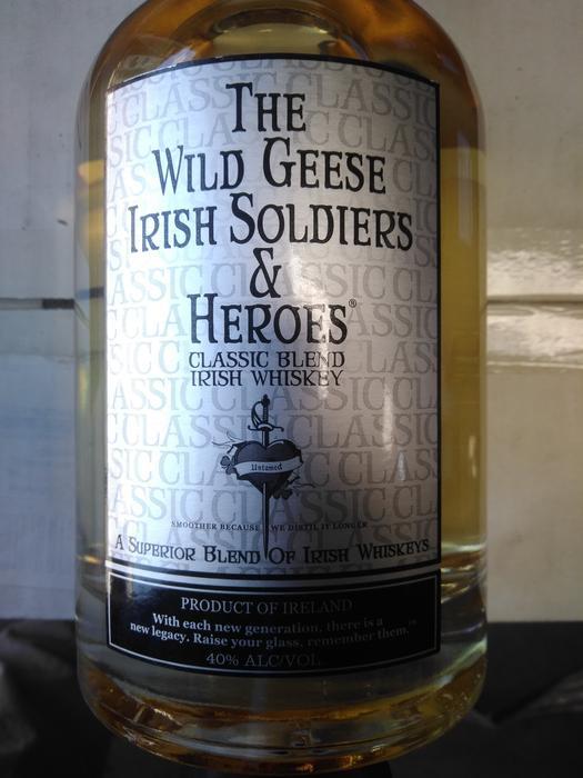 The Wild Geese Irish Soldiers and Heroes Classic Blend Irish