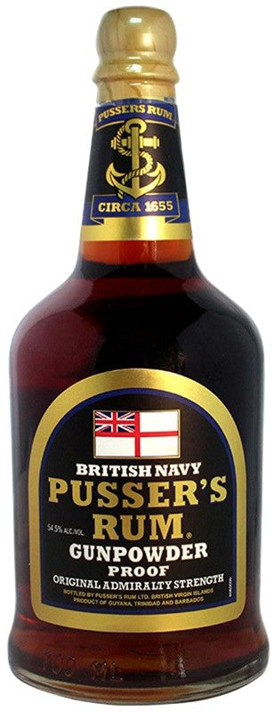 Pussers Rum British navy Gunpowder