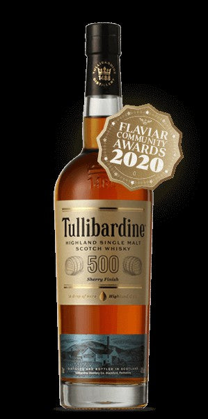 Tullibardine highland single malt 500 sherry finish