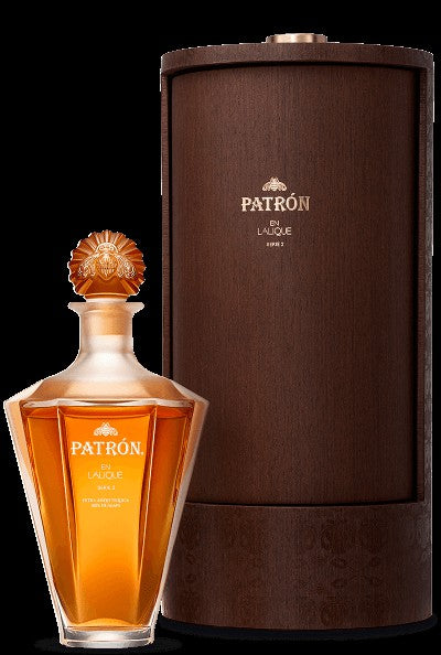 Patron extra Anejo EN Lalique II