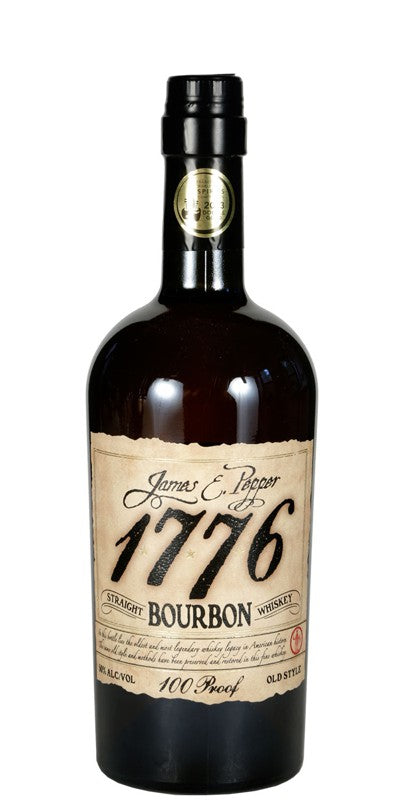 James E Pepper 1776 100 proof straight Bourbon