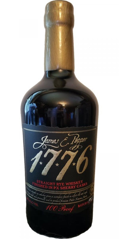 James E Pepper 1776 Rye Sherry Cask Finished