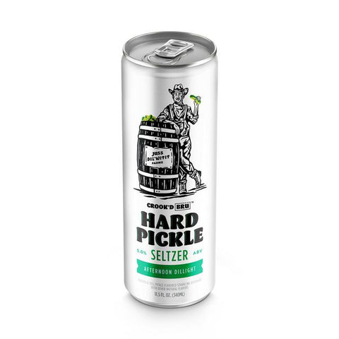 Hard Pickle Seltzer Afternoon Dillight.