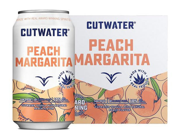 Cutwater Peach Margarita (4 cans)