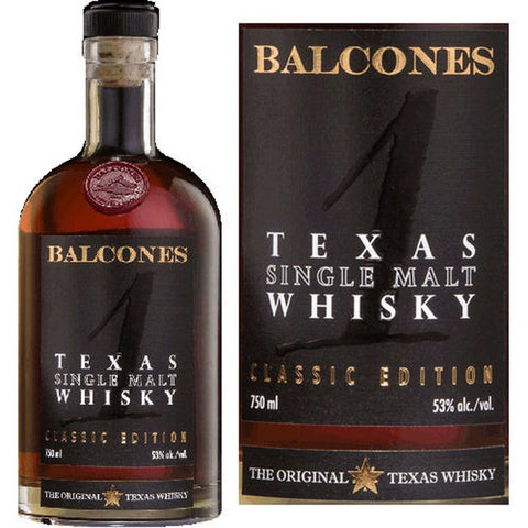 Balcones Texas Pot Distilled Single Malt Whiskey