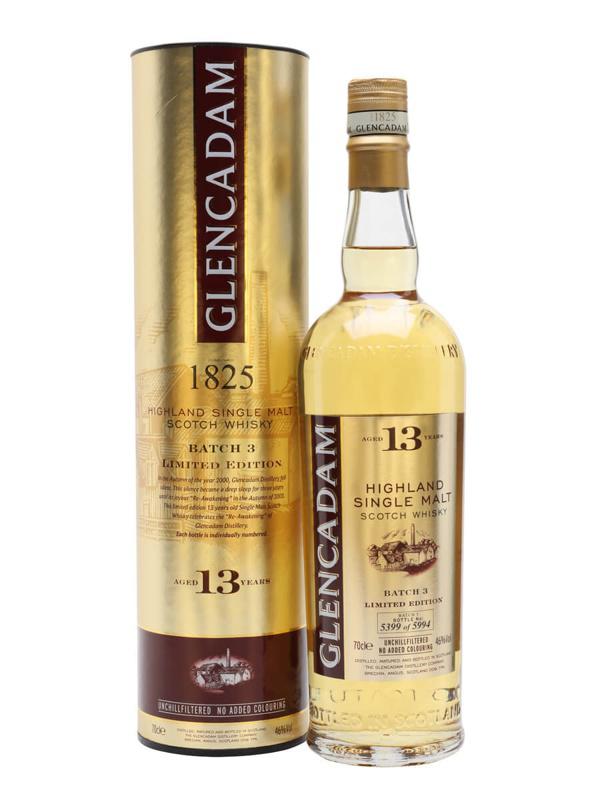 Glencadam 13 Year Old Single Malt Scotch Whisky