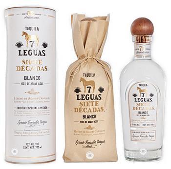 Tequila 7 Leguas Siete Decadas Blanco Special Edition 700ml