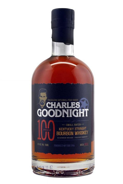 Charles GoodNight Small Batch Kentucky Straight Bourbon Whiskey 100 Proof Batch #0029