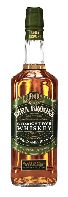 Ezra Brooks Rye oak Whiskey 90pf