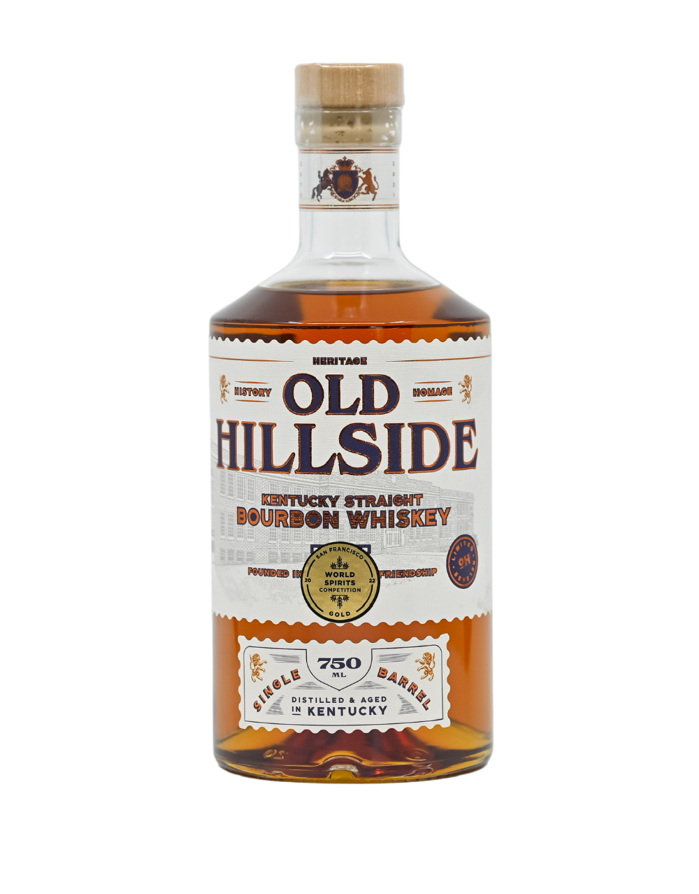 Old Hillside Kentucky Straight Bourbon Single Barrel 4 year 750 ml
