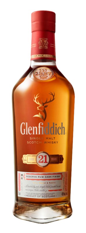 Glenfiddich 21 years Reserve Rum Cask Finished whisky