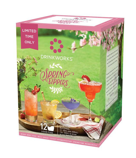 Drink Works Spring Sippers Violet Cosmopolitan (4 pods)