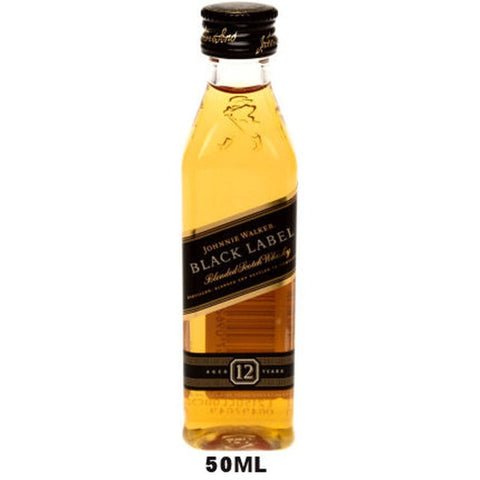 Johnnie Walker Black Label With Two 50ml's Gift Set