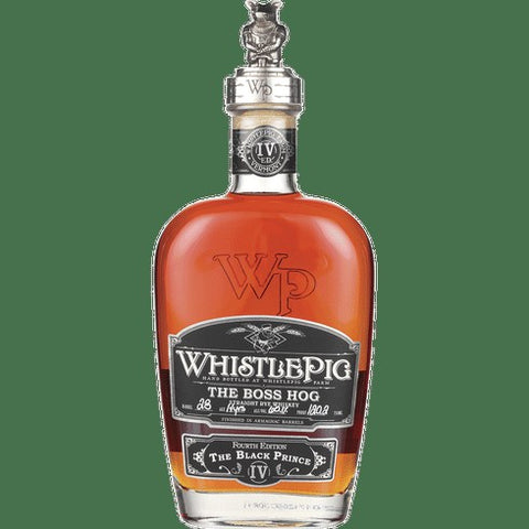 Whistlepig The Boss Hog The Black Prince IV