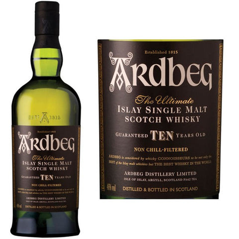 Ardbeg the Ultimate 10 Year Islay Single Malt Scotch
