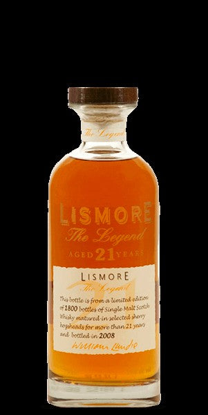 Lismore The Legend 21 Year single malt