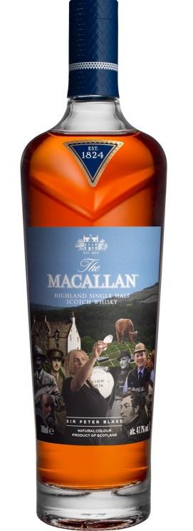The Macallan Highland Single Malt Scotch Whiskey Sir Peter Blake