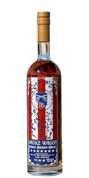 Smoke Wagon Straight Bourbon (4th of July Edition) 750 ml