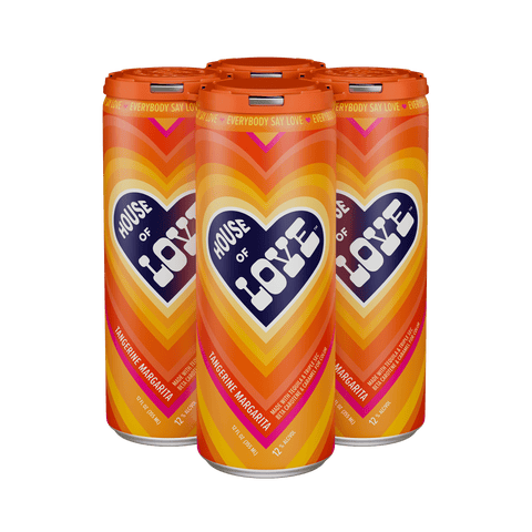 House of Love Tangerine Margarita 4x355ml