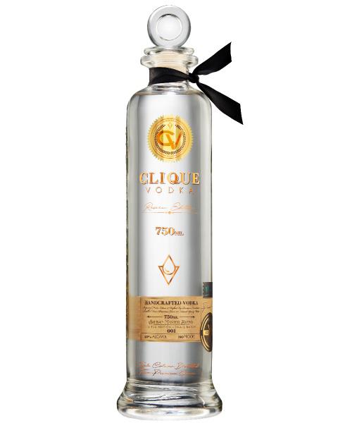 Clique Reserve Edition Handcrafted Vodka Artisan Master Blend Limited Edition Small Batch 001