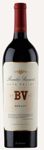 Beaulieu Vineyard (BV) Napa Valley Merlot 2017 750 ml