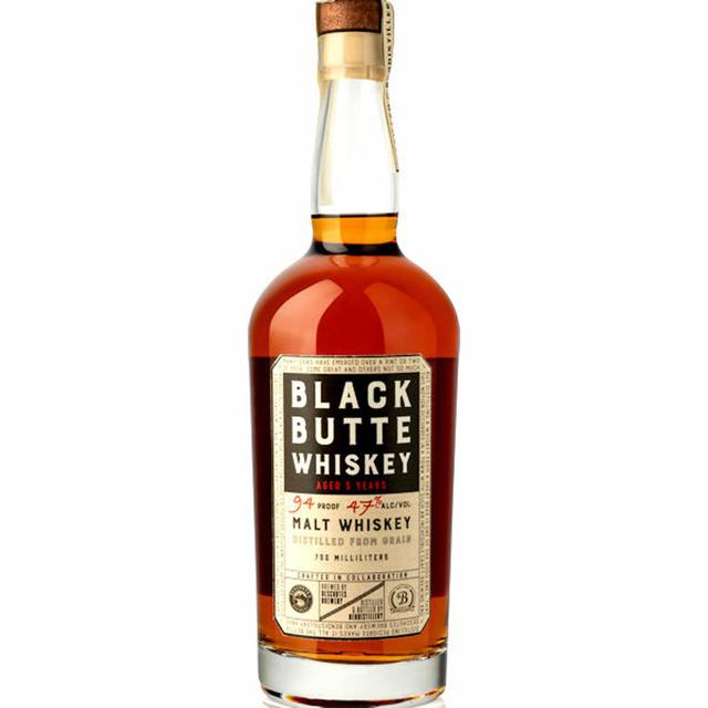 Black Butte Whiskey Malt Distilled From Grain 94 Proof
