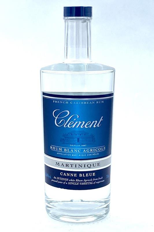 Clement Rhum Blanc Agricole Martinique Canne Bleue