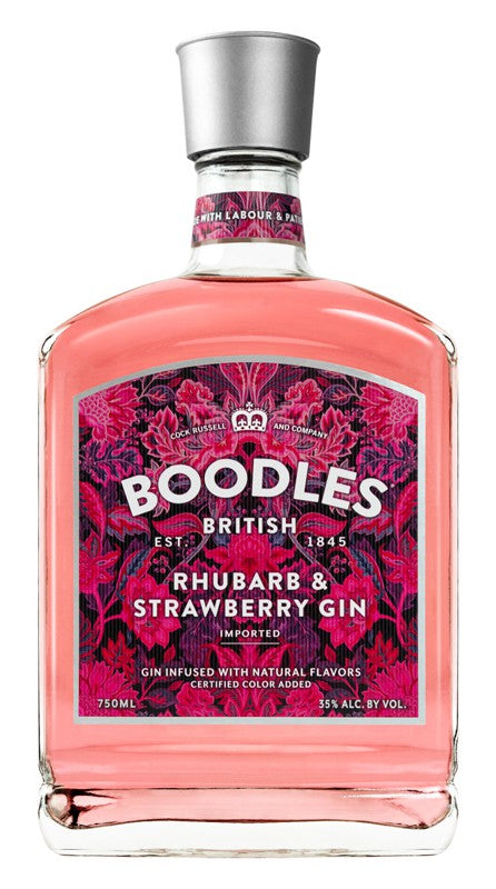 Boodles Rhubarb and Strawberry Gin