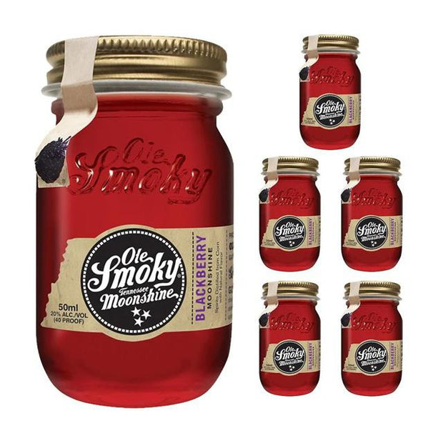 Ole Smoky Blackberry Moonshine Minis (6)