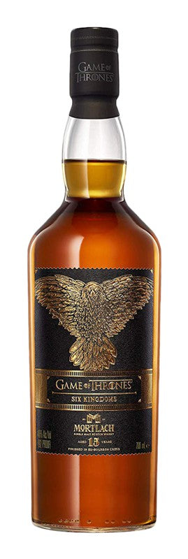 Game of Thrones Six Kingdoms Mortlach single malt 15 years single malt 92pf