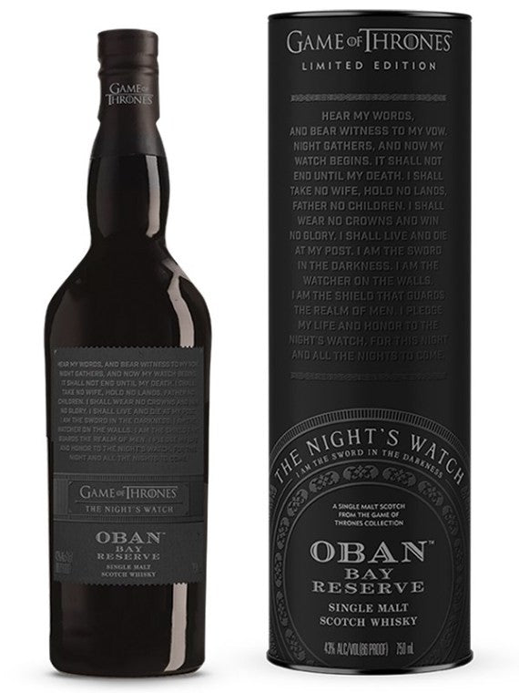 Game of Thrones The Nights Watch Oban Bay Reserve