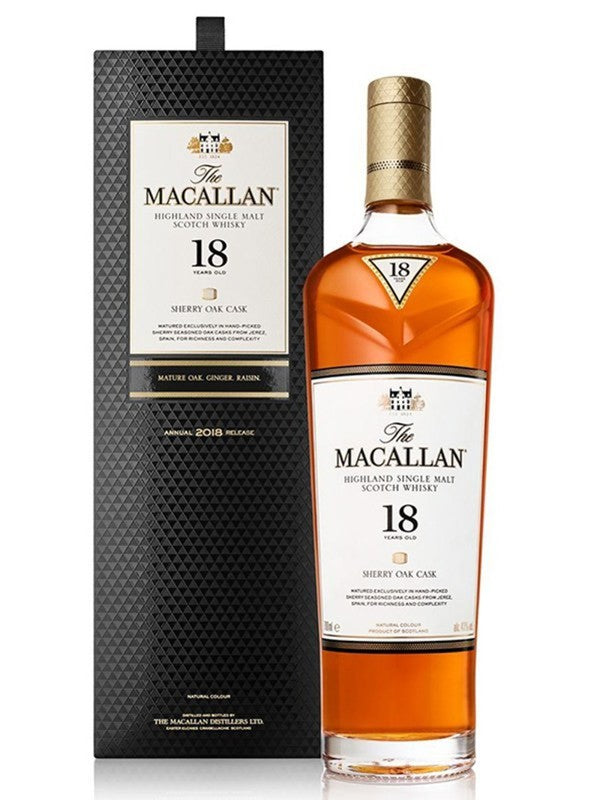 The Macallan 18 Year Sherry Oak Cask