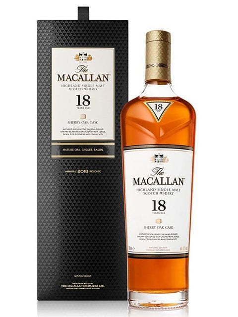The Macallan 18 Year Sherry Oak Cask