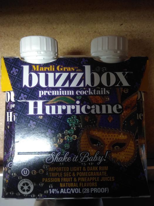 Buzzbox Premium Cocktails Hurricane