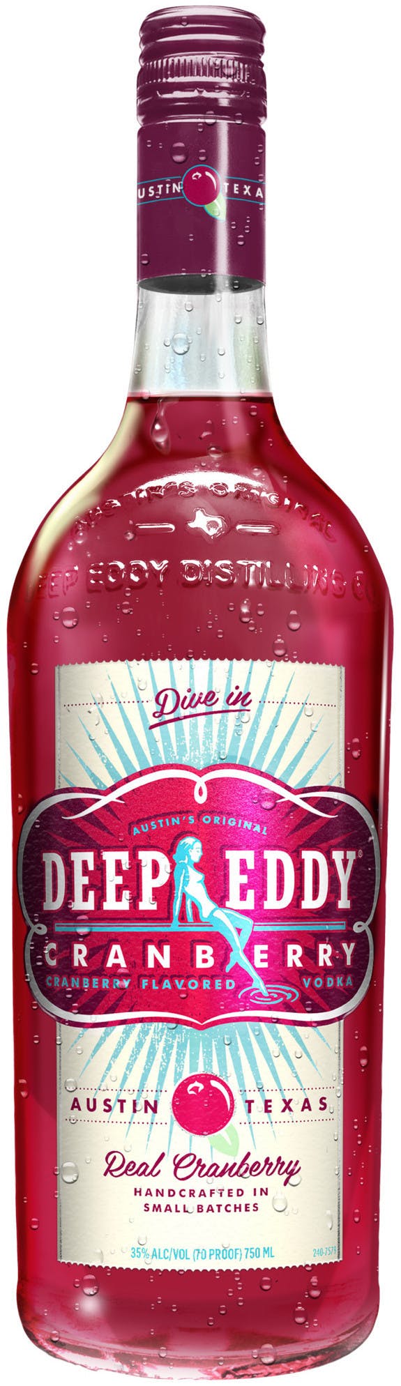 Deep Eddy Cranberry Vodka 750 ml