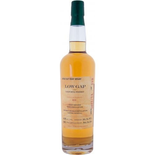 Low Gap Rye Whiskey
