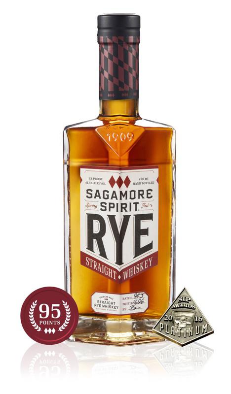 Sagamore Spirit Rye Straight Whiskey (Batch #4 E) 83 Proof