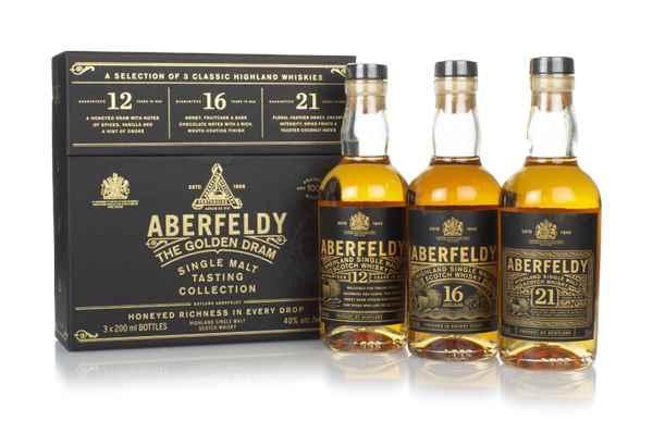 Aberfeldy Aberfeldy 3 Pack 200ml 12, 16, & 21 Year 200ml