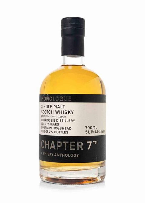 Chapter 7 Monologue Single Malt GLENLOSSIE Distillery Bourbon Hogshead