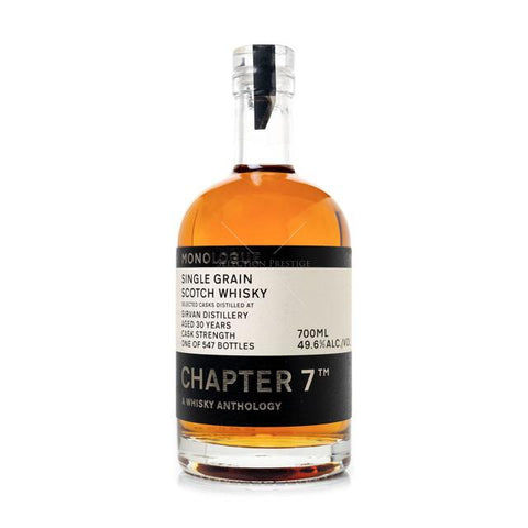 Chapter 7 Monologue Single Grain Scotch Girvan Distillery Cask Strength