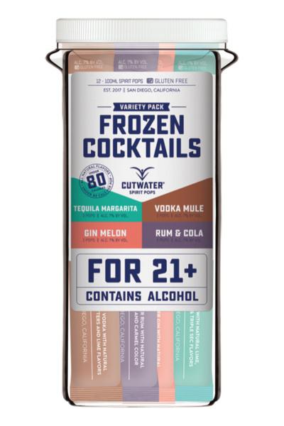 Cutwater Frozen Cocktails Variety Pack (12 pops)