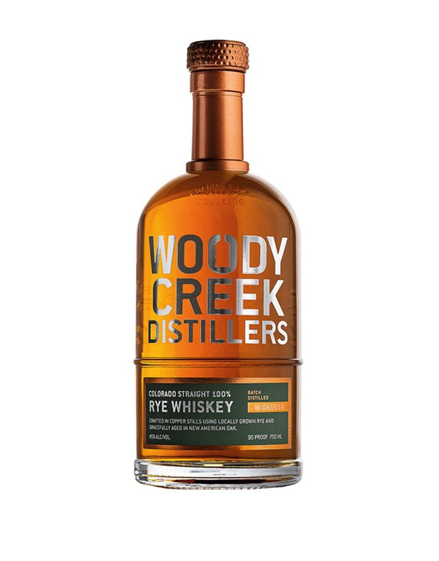 Woody Creek Distillers Straight Rye whiskey