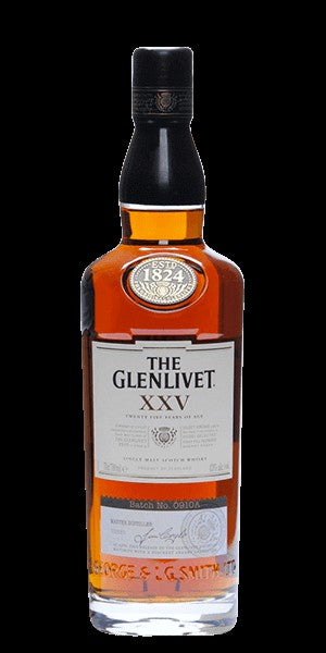 The Glenlivet single malt 25 years XXV