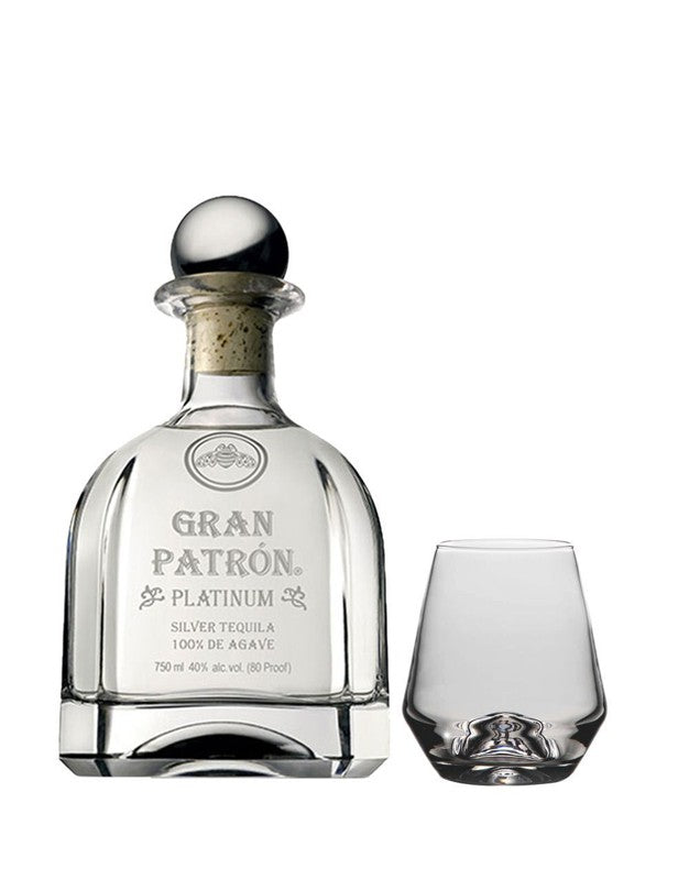 Gran Patron with Simon Pearce Bristol Tumbler