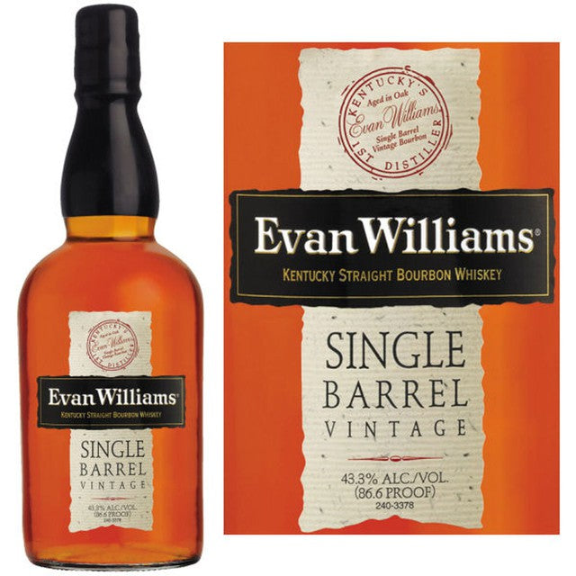 Evan Williams Single Barrel Oak 2014 750 ml