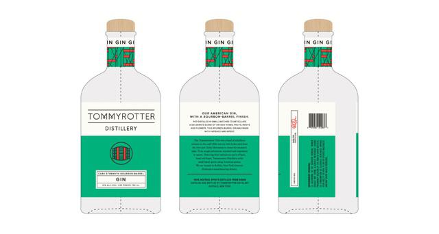 Tommyrotter Cask Strength Bourbon Barrel Gin